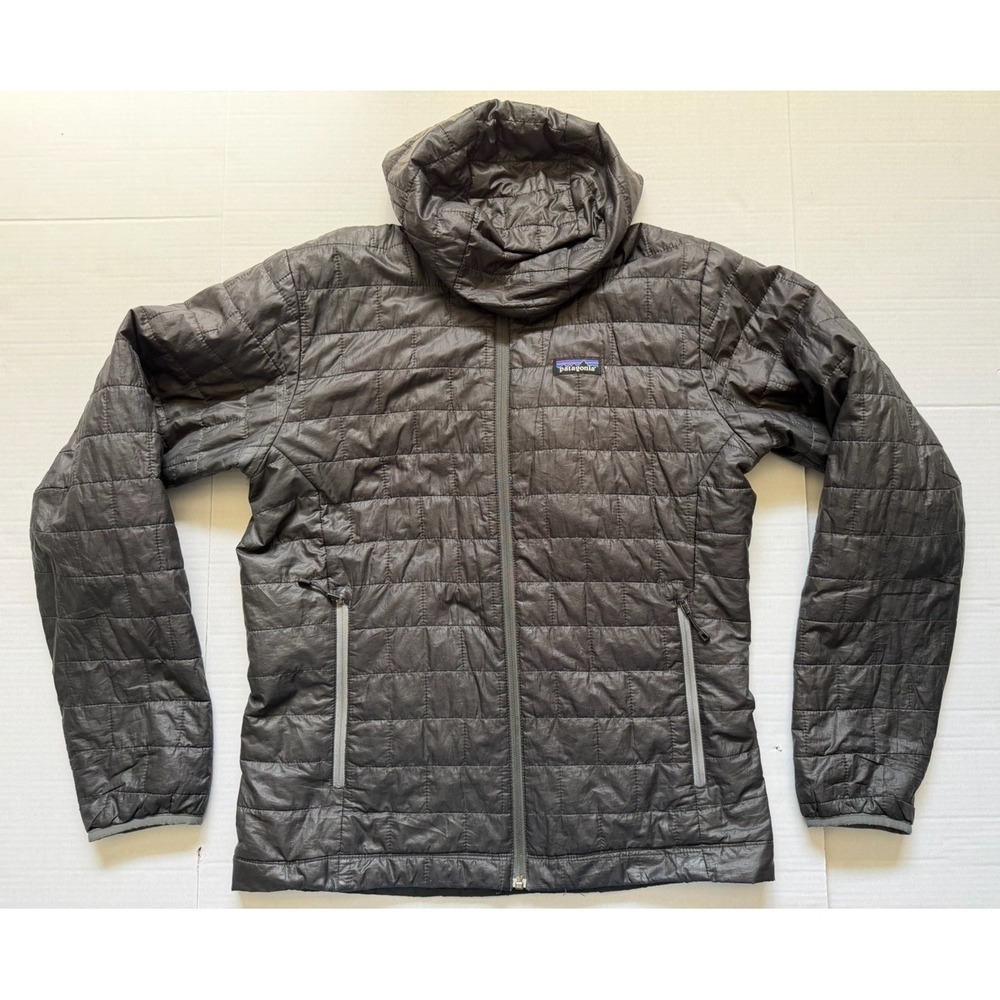 Patagonia nano puff hoody Jacket mens Medium Black